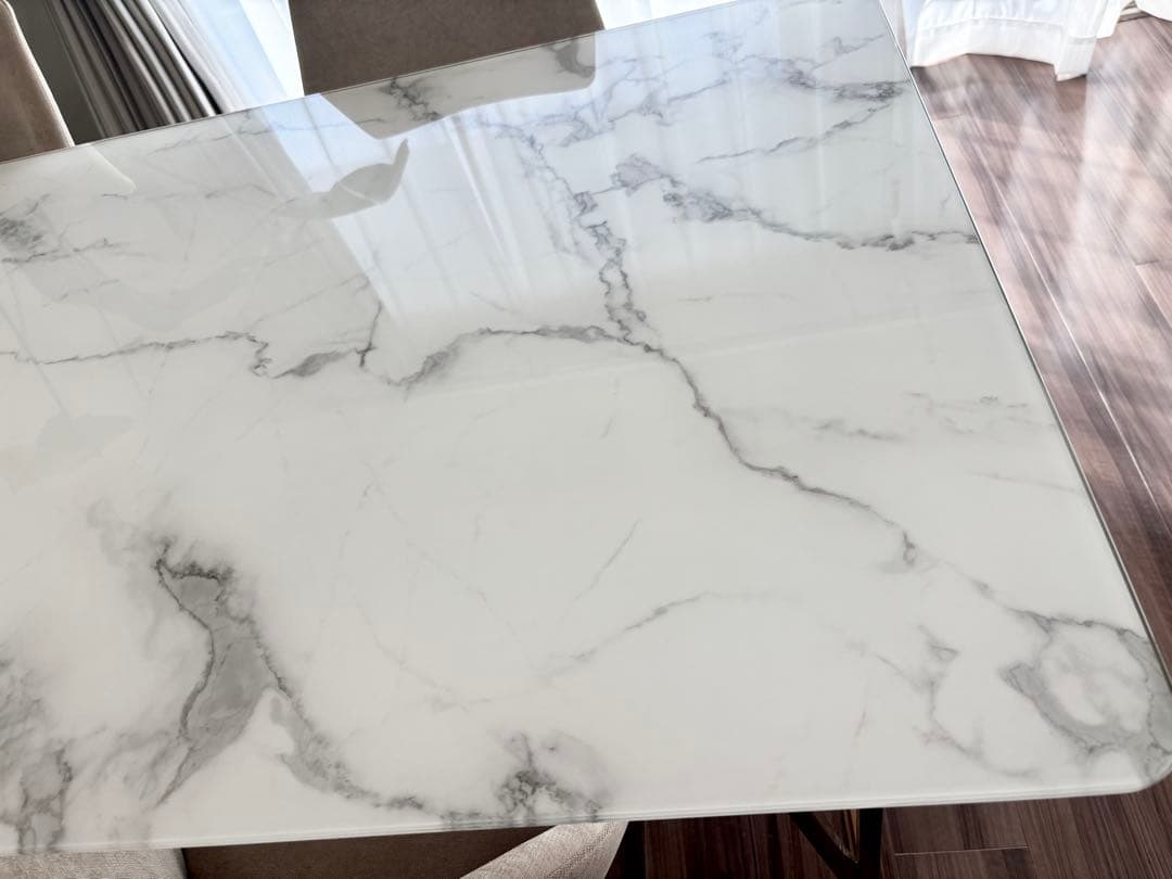 Francfranc★大理石 フェリシテ ダイニングテーブル W160