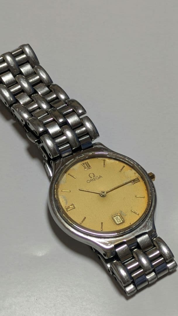 ゆ*ち様 OMEGA アナログクォーツ 195.031G◆390.1610腕時計
