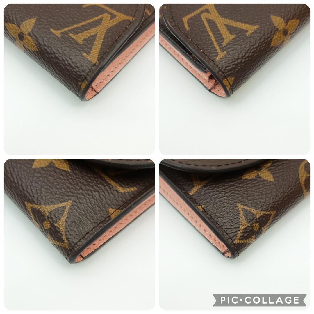 【美品SS】ルイヴィトン　ロザリ　モノグラム　ローズバレリーヌ　IC搭載