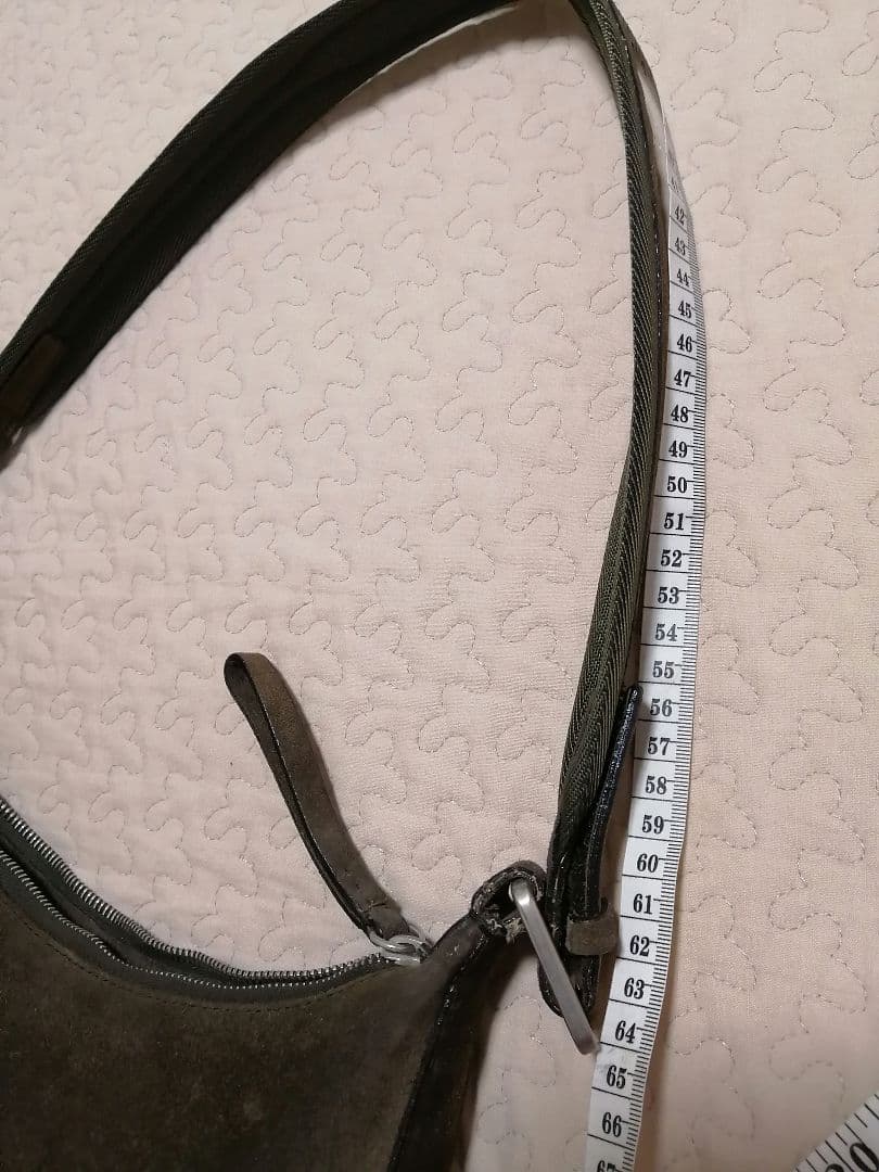 PRADA プラダ　ワンショルダー　ショルダーバッグ　スエード