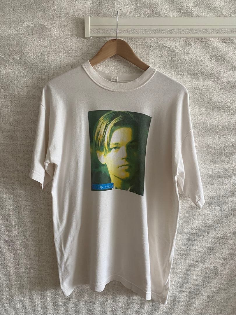 DICAPRIO Tシャツ 80s 90年代 Leonardo DiCaprio レオナルド・ディカプリオ プリントTシャツ