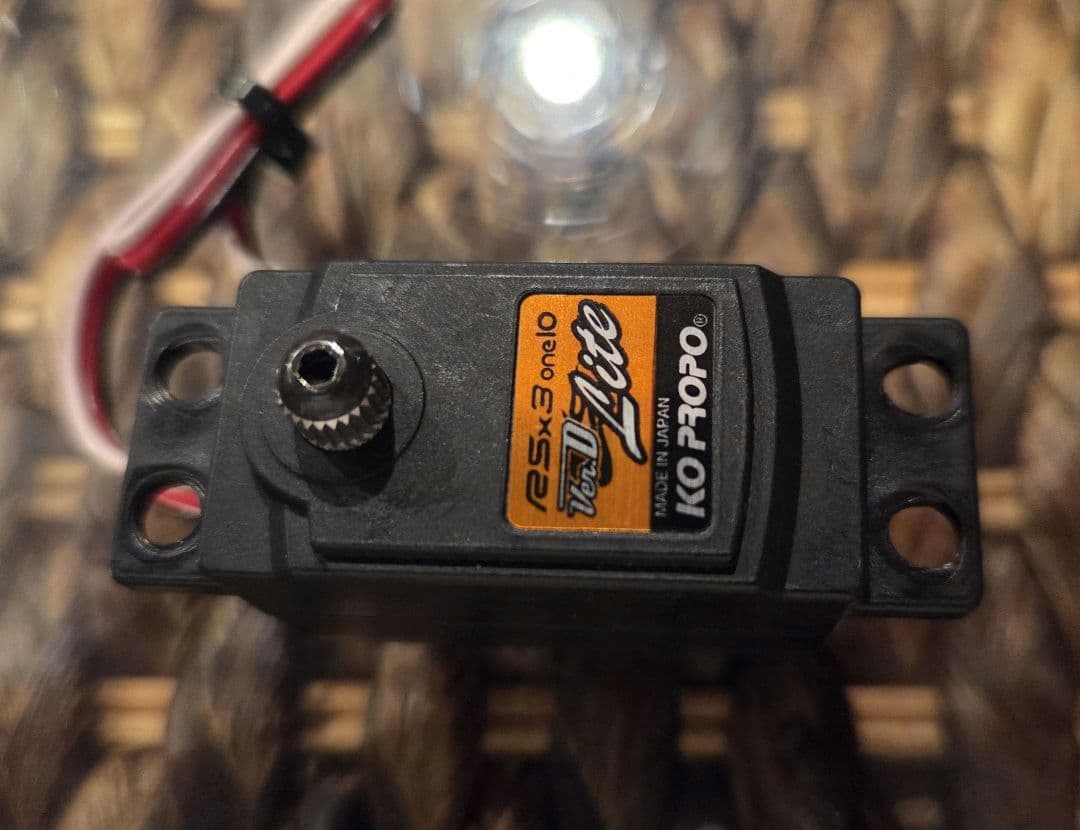 ドリラジ初心者用 メカ一式 ブラシレスESC モーター サーボ 受信機等