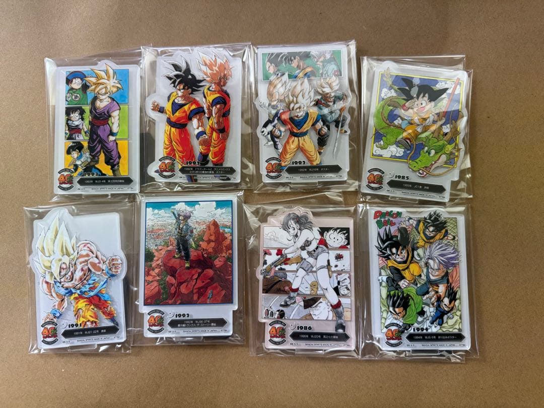 【新品】ドラゴンボール一番くじ　40th　セミコンプリート　42点セット