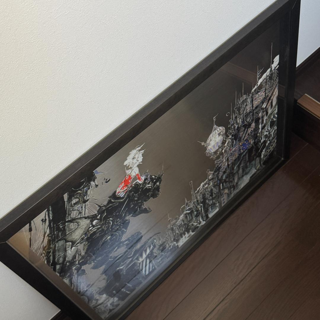 天野喜孝　FF6 街DX 版画 ティナ 魔導アーマー ファイナルファンタジー