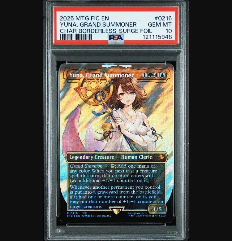 MTG 大召喚士 ユウナ 英語サージfoil