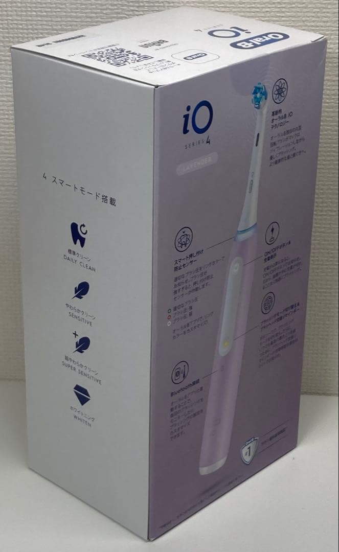 未使用 BRAUN Oral-B iO4 iOG41A60LVPH 電動歯ブラシ