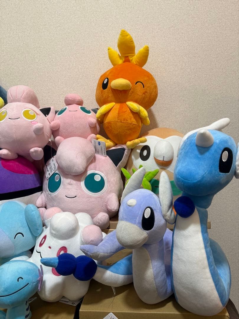 ポケモン ぬいぐるみ20体　チルタリス　マスターボール　アチャモ　まとめ売り