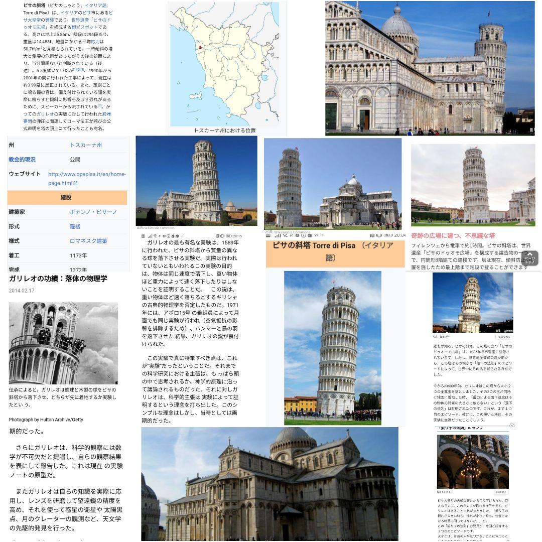 アンティークレース刺繍クロス ピサの斜塔 大聖堂 ミュージアムピース