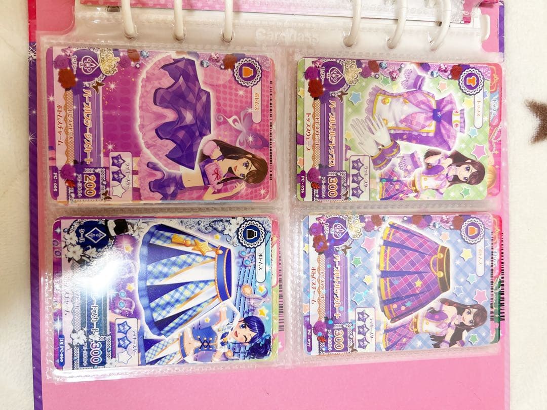 アイカツカードまとめ売り＋Angely Sugar バインダー付き ※最終値下げ