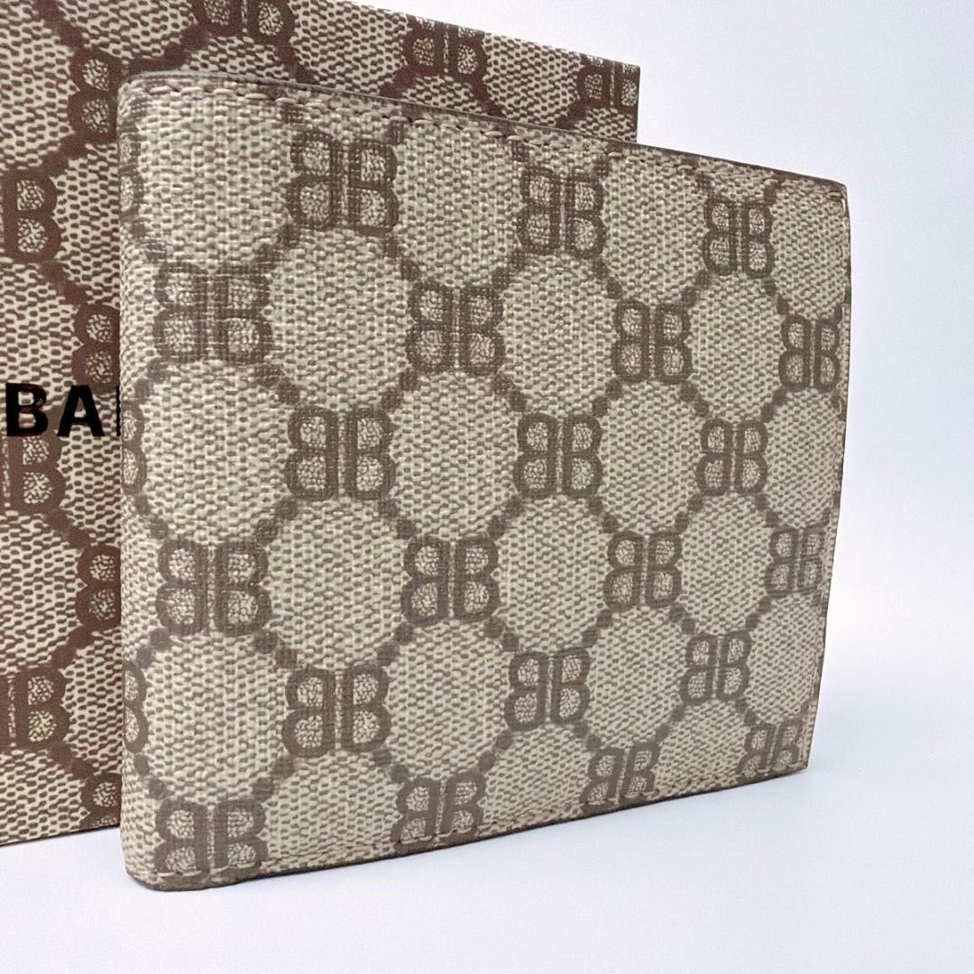 バレンシアガ × グッチ コラボ ザ ハッカー プロジェクト 二つ折り財布