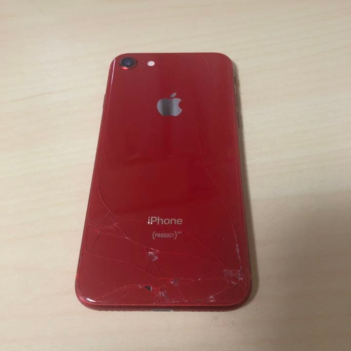SIMロック解除済み】iPhone 8 RED 64GB