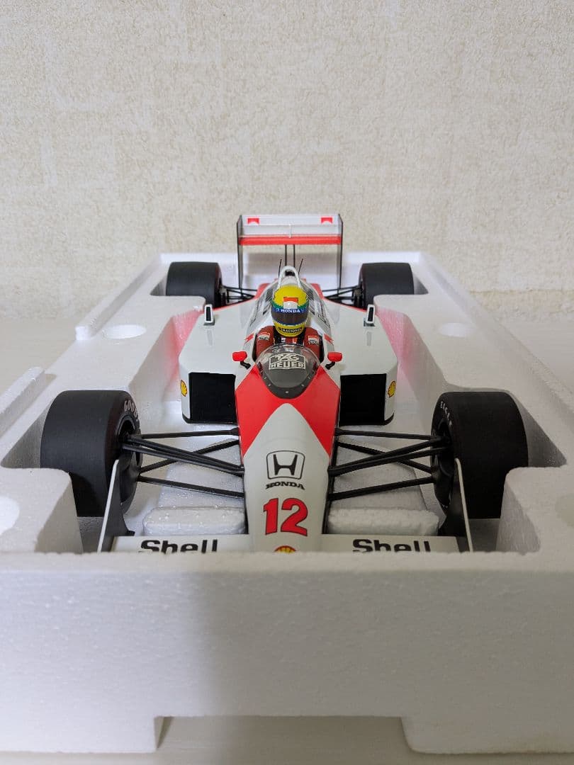 F1 MINICHAMPS 1/12 マクラーレンMP4/4 アイルトン・セナ