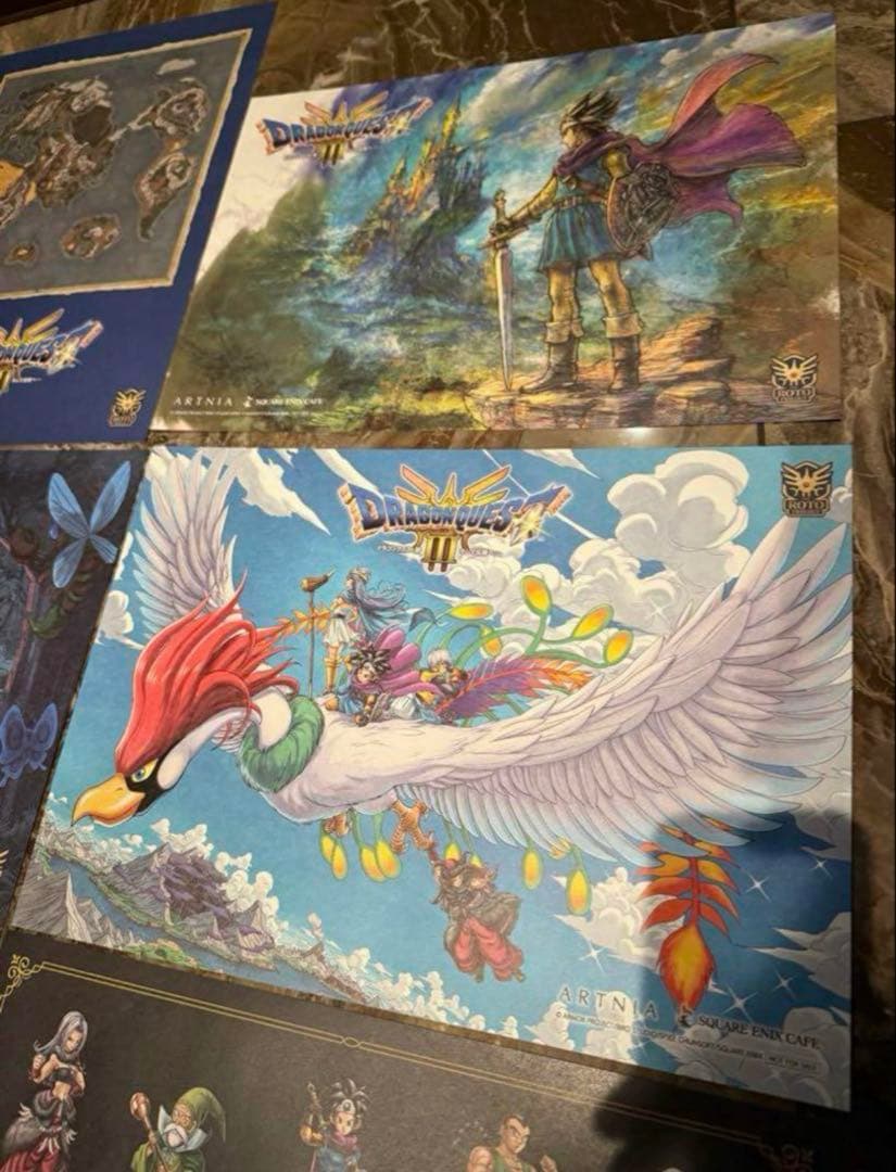 ドラゴンクエスト Ⅲ 前期 ランチョンマット 全種類 コンプリート