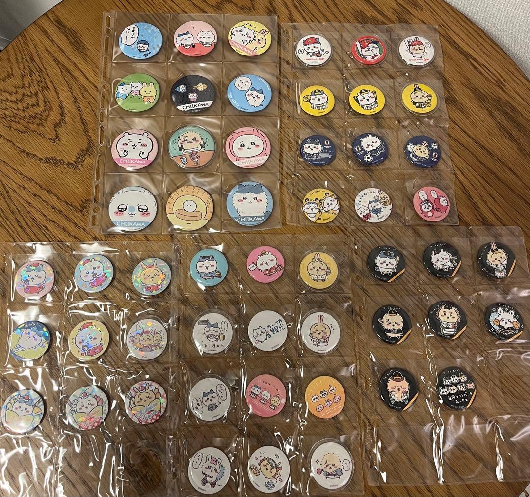 ちいかわ　缶バッジ　ノベルティシール