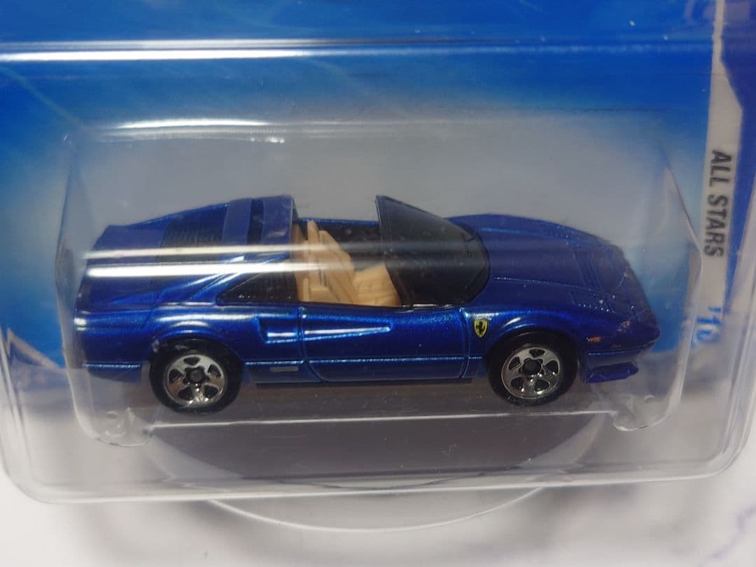 Hot Wheels Ferrari 308GTS 青 フェラーリ 308GTS