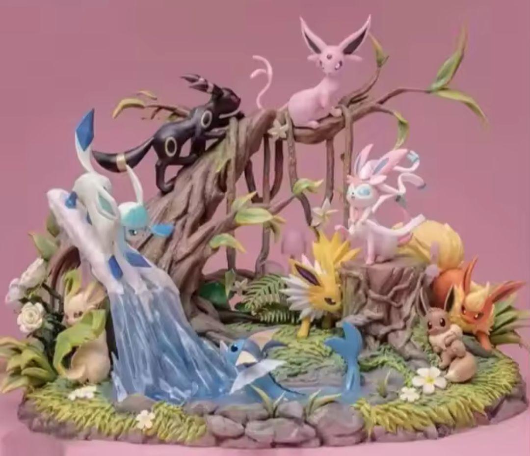 ポケモン　イーブイフレンズ　イーブイと進化系のフィギュア ポケモン イーブイフレンズ イーブイと進化系のフィギュア