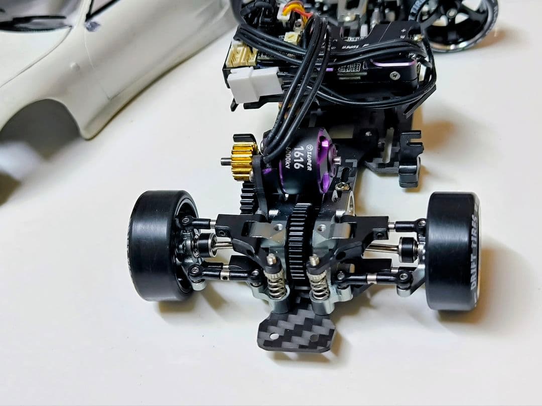 蚊車 ドリラジ toyota suppra タミヤ1/24 - メルカリ