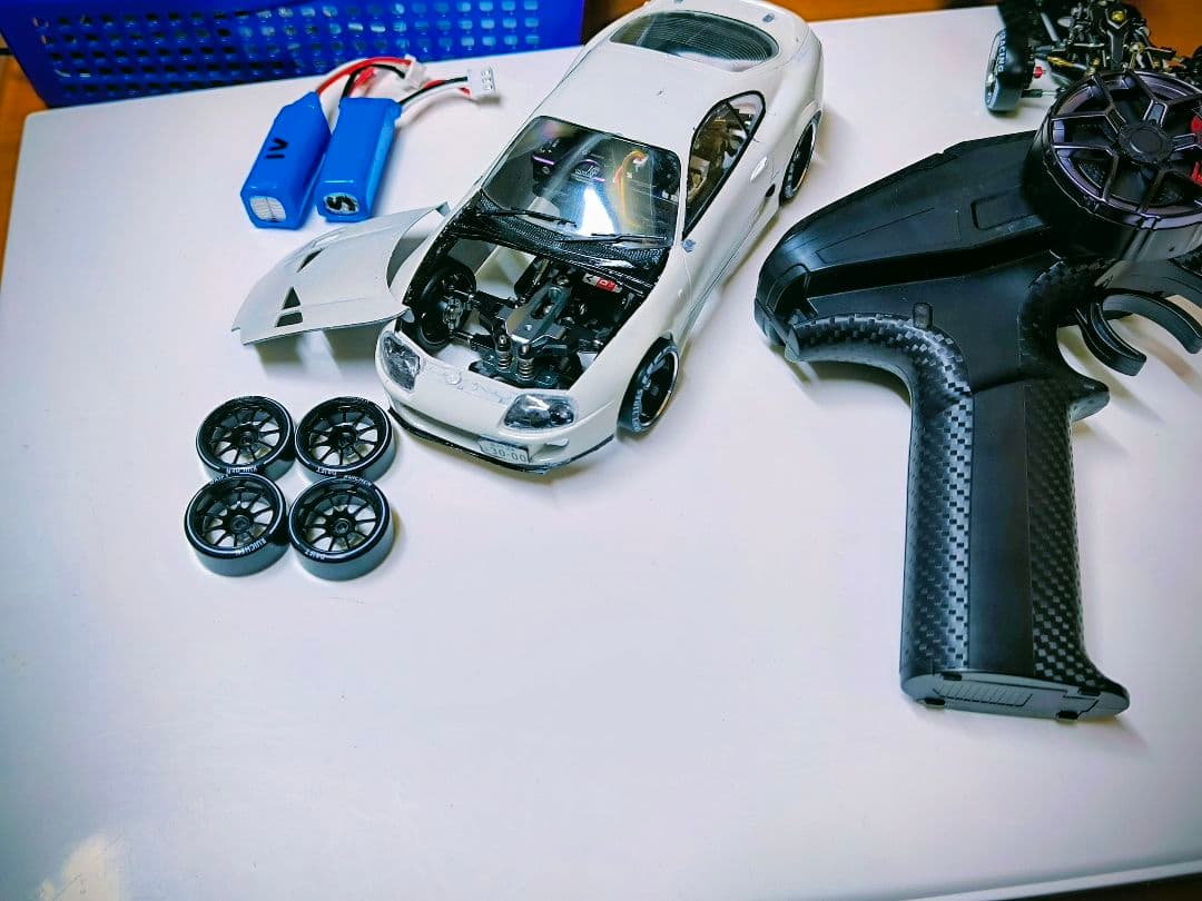 蚊車 ドリラジ toyota suppra タミヤ1/24 - メルカリ