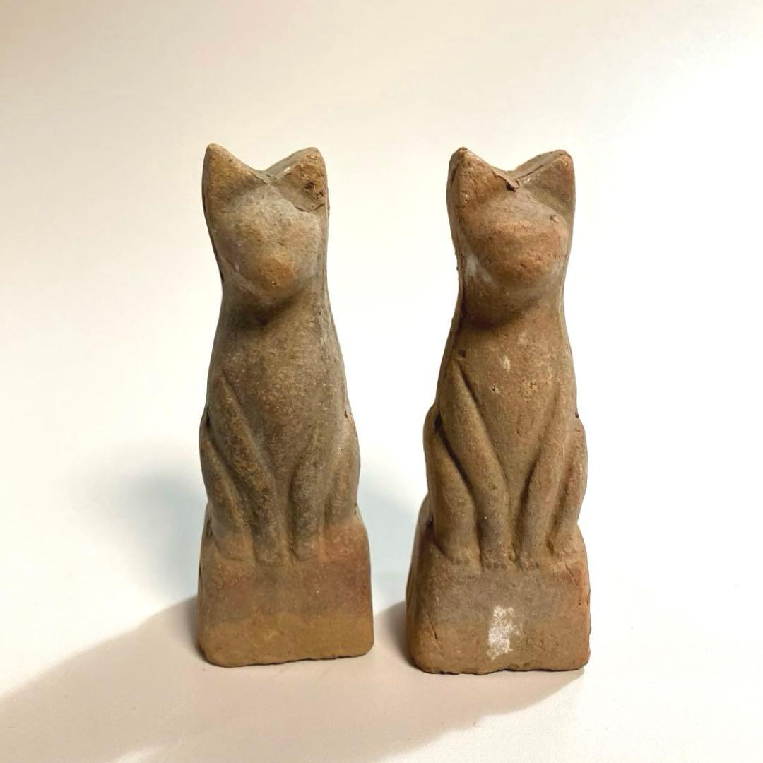 郷土玩具 古作 東京 鉄砲狐 稲荷神 今戸焼 素焼き 民間信仰 民芸 土