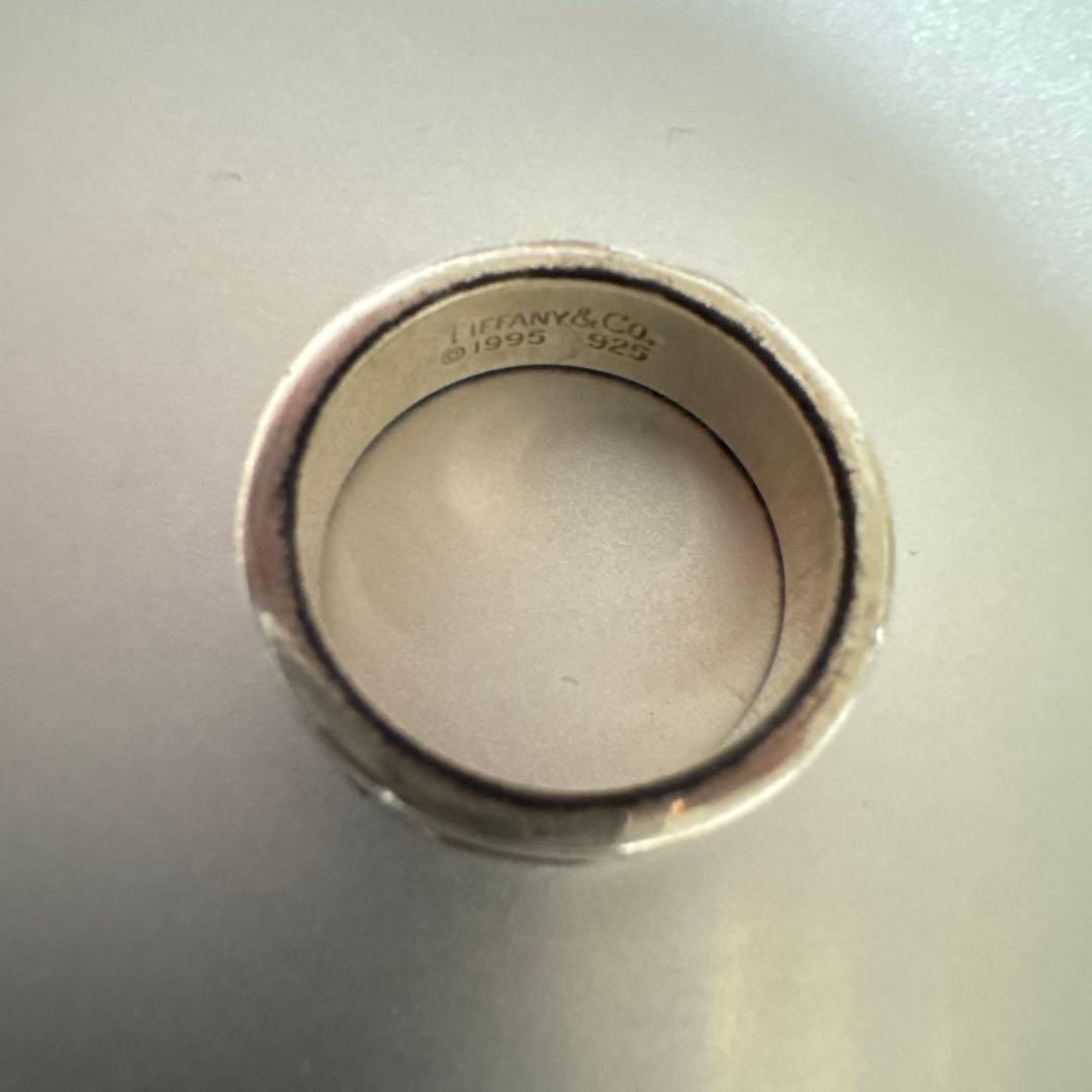 【約11号】ティファニー　アトラスリング　SV925 1995年
