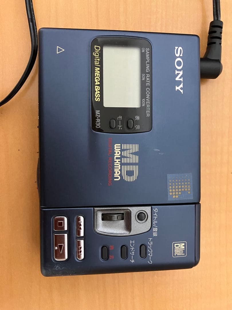 SONY ポータブルMDレコーダー MZ-R30 - メルカリ
