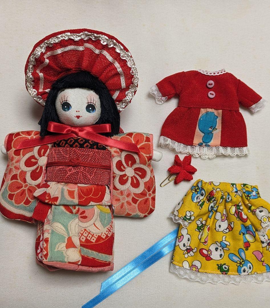 ぽてち様専用 文化人形 ミニ文化人形 ゆずちゃん 着せ替え 着物人形
