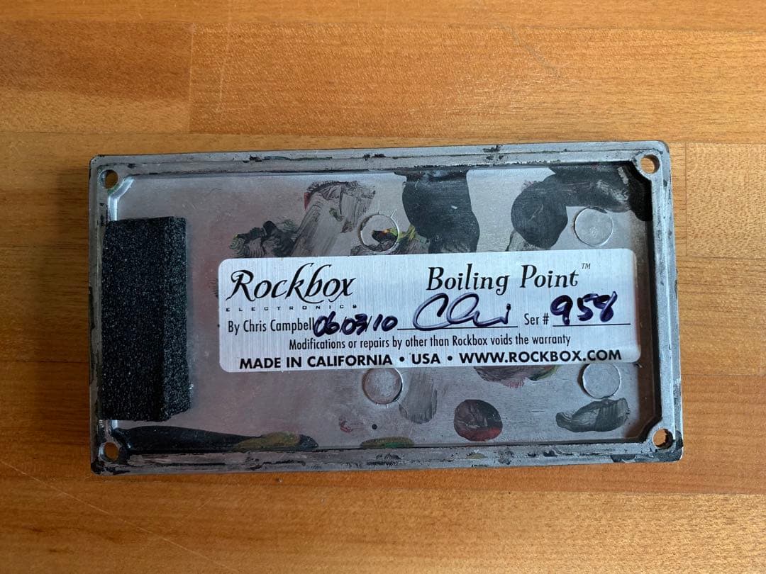 Rockbox Boiling Point