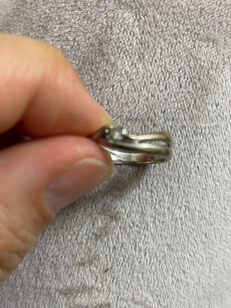 ☆*☆様 ツツミ　K18GWダイヤモンドデザイン リング