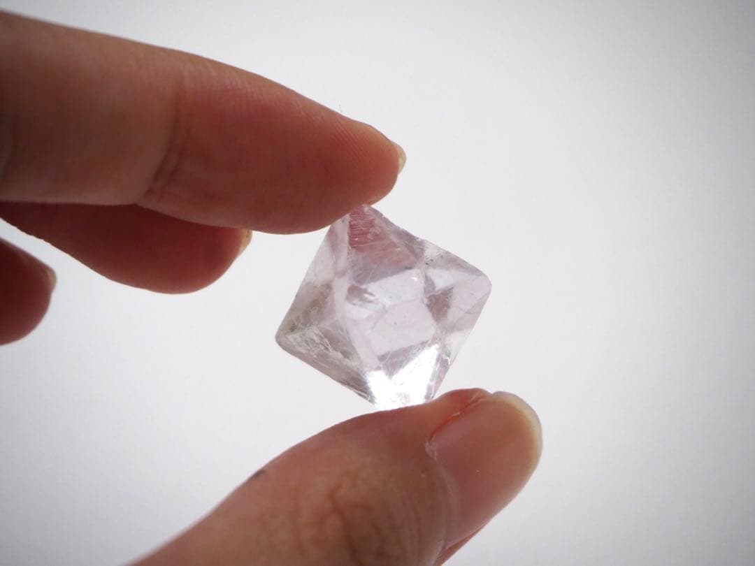 フローライト イリノイ産 クリアパープル 蛍石 鉱物【C5】イリノイ州