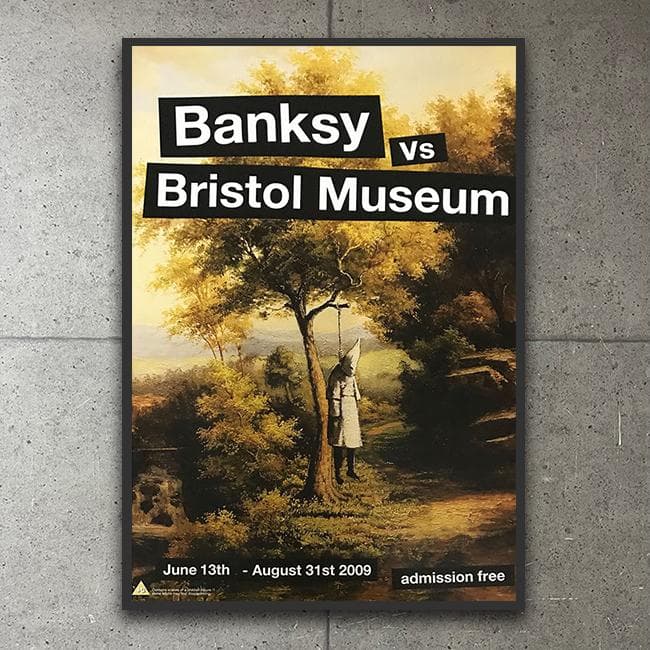 額装品/banksy bristol 2009/バンクシーHanging