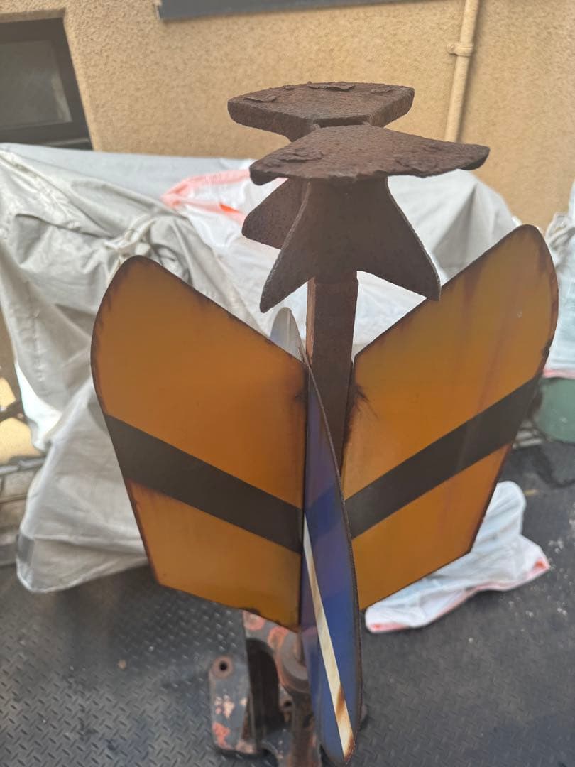 鉄道廃品 転轍標識灯/転轍機/標識燈/合図灯/信号灯/ジャンク品