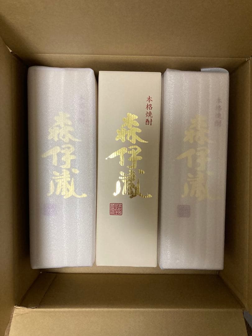 森伊蔵　金ラベル　720ml 3本セット　高島屋 3本セット 森伊蔵 720ml 金ラベル 高島屋