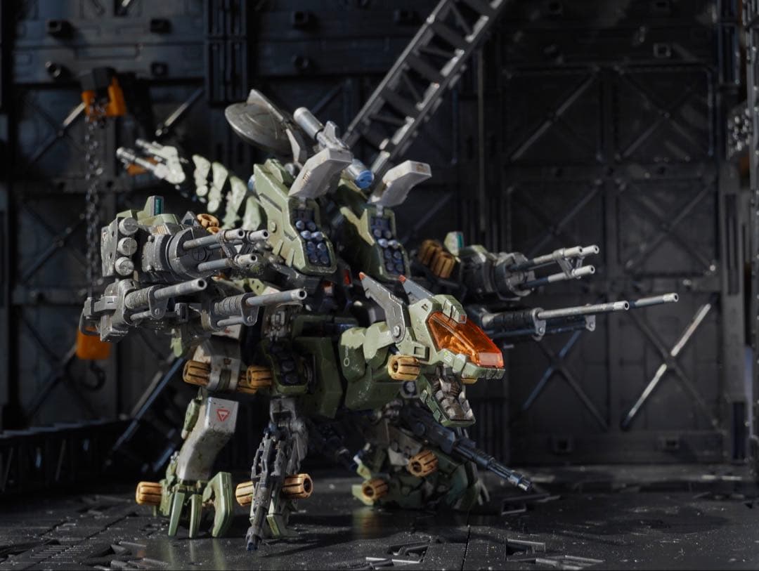 hmm ガンスナイパーワイルドウィーゼル【ミリタリーカラー塗装・ウェザリング済】