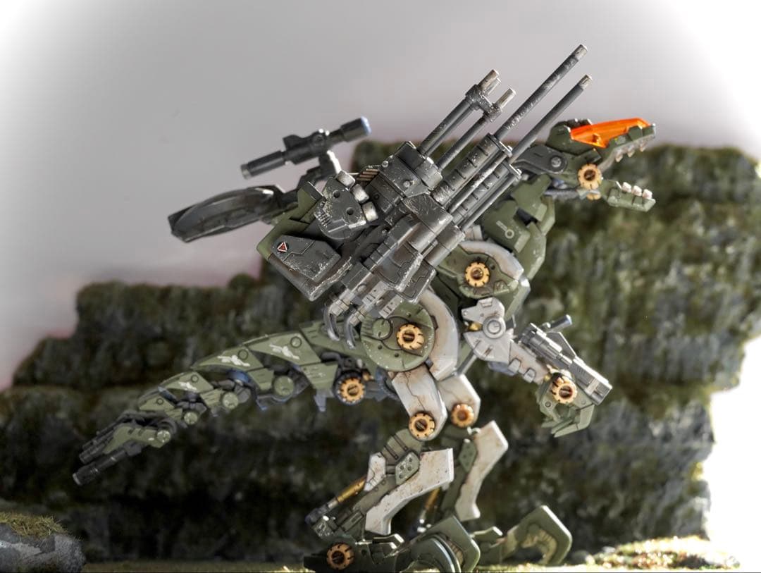 hmm ガンスナイパーワイルドウィーゼル【ミリタリーカラー塗装・ウェザリング済】