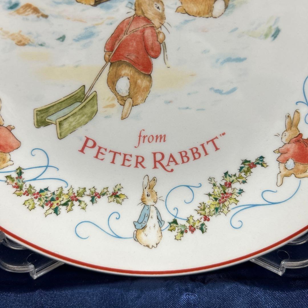 ウェッジウッド ピーターラビット クリスマスプレート 1994年 - メルカリ