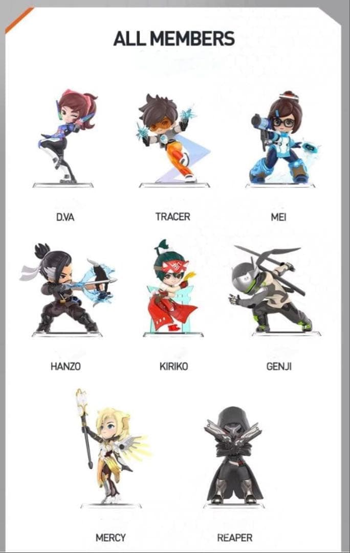 ポップマート オーバーウォッチ アソートボックス アソート セット