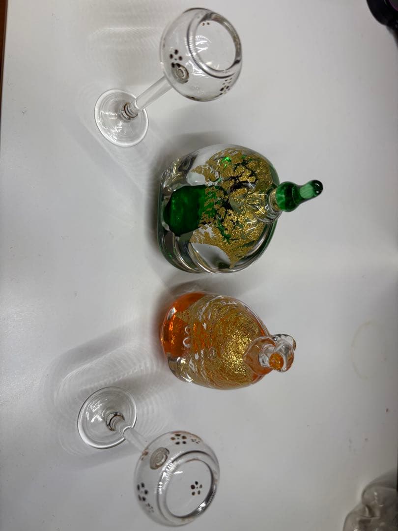 □瑠璃雛 雛人形 るりびな 奈良ガラス工房 金箔 立雛 おひなさま 値段