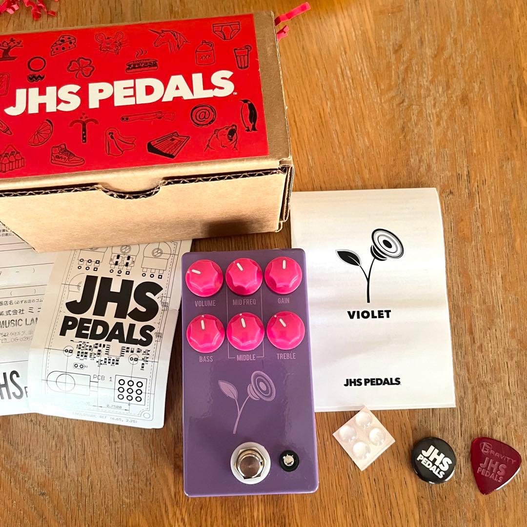 JHS Pedals THE VIOLET Purple ディストーション