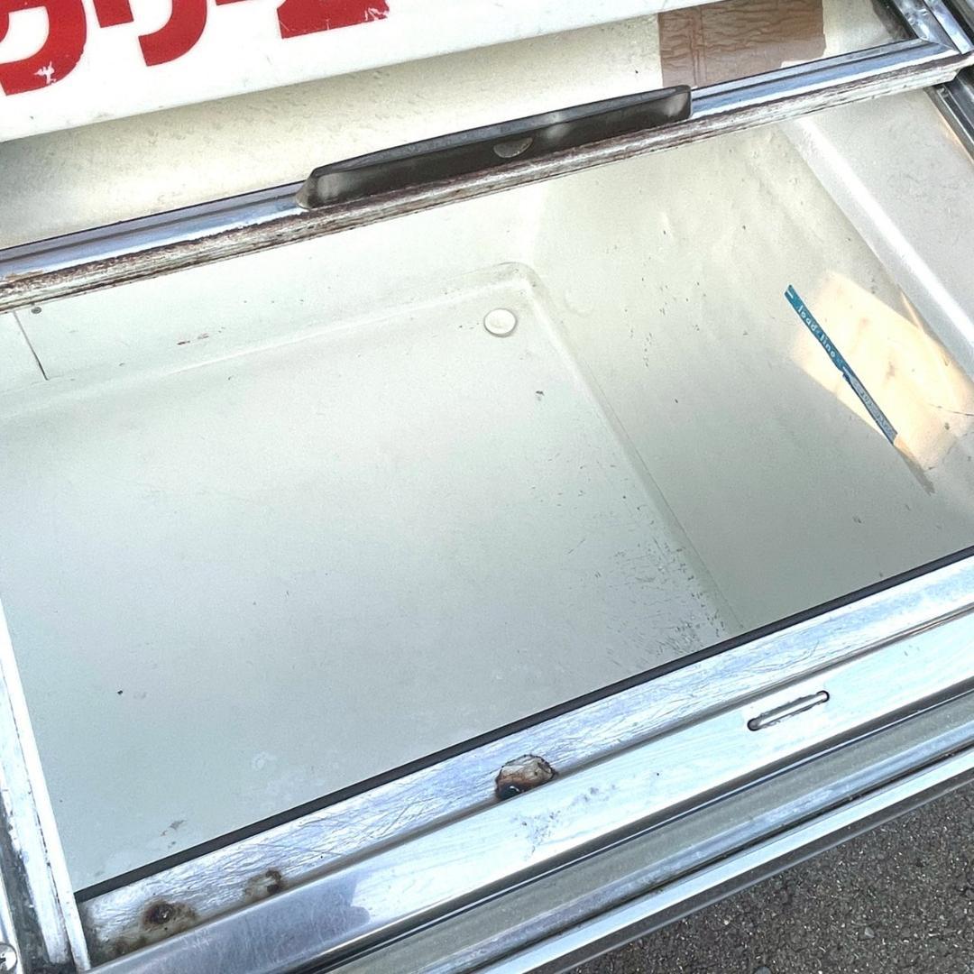 SANYO グリコ アイスクリーム 冷凍庫 業務用 冷凍ショーケース 引取り可能