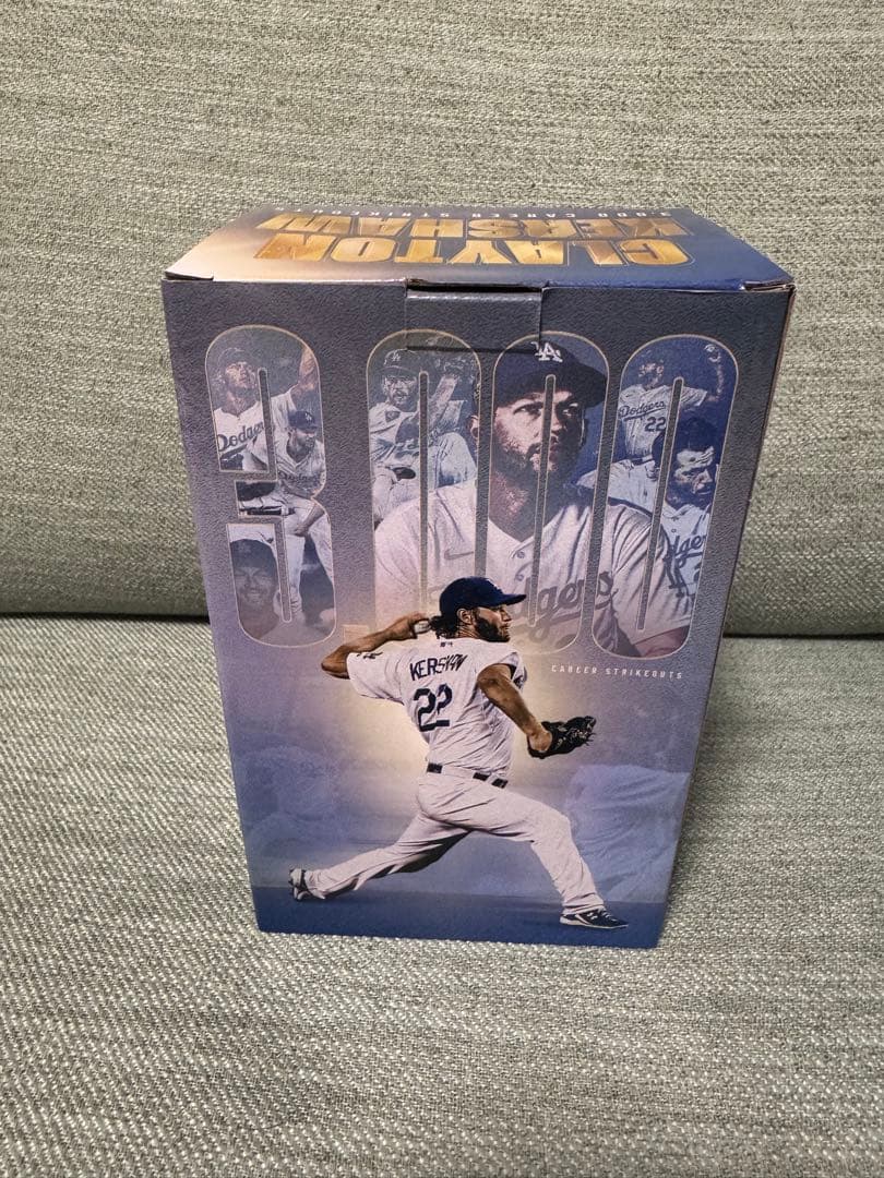 球場限定 9/20クレイトン カーショー 3000奪三振 ボブルヘッド