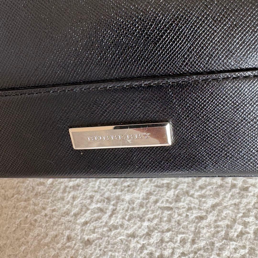 美品⭐︎BURBERRY バーバリー⭐︎ブラック ハンドバッグ /フォーマルバッグ