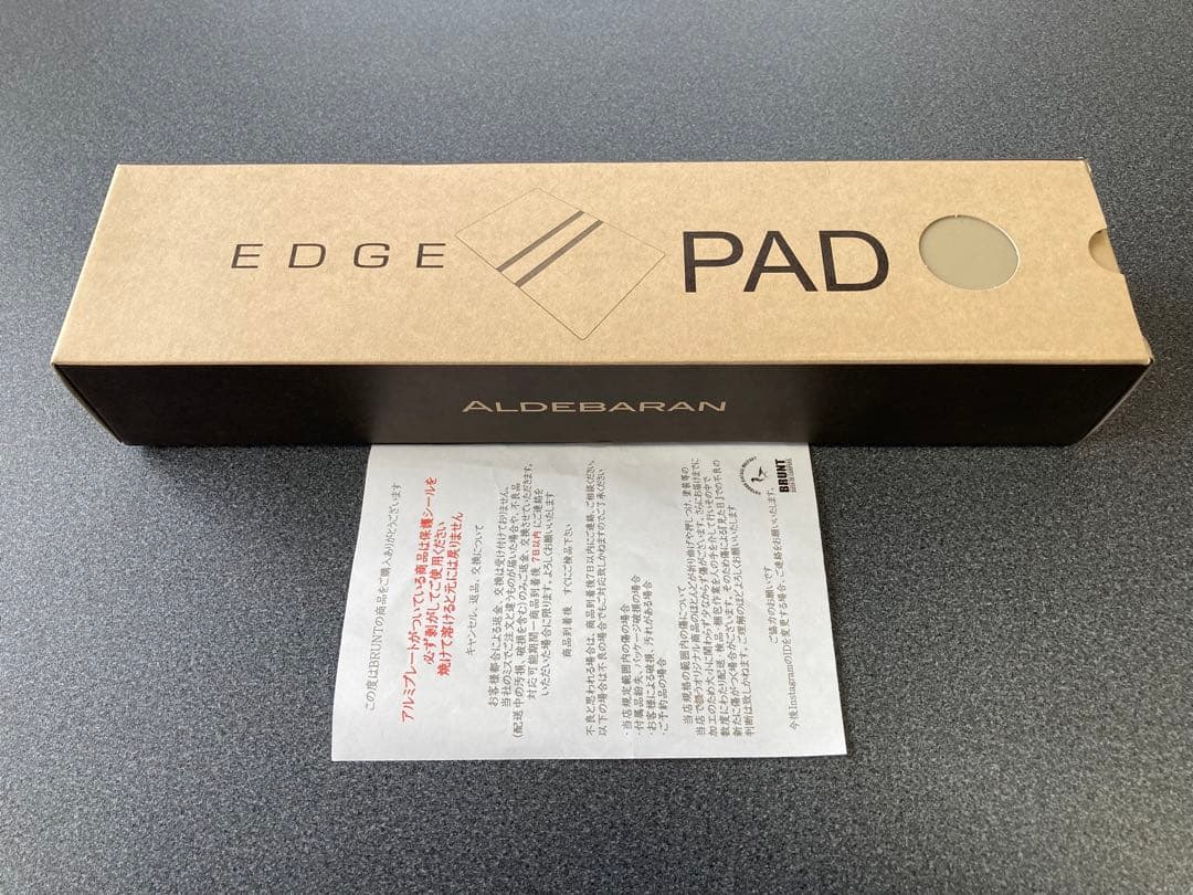 BRUNT EDGE PAD 25 3HANDRED タンカラー エッジパッド - メルカリ