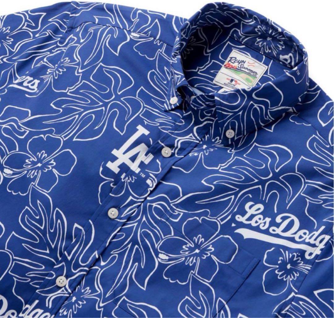 ロサンゼルス ドジャース レインスープナー アロハシャツ 米国購入 新品