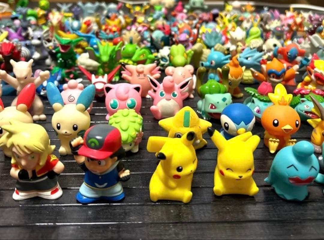 ポケモンキッズ指人形初期 クリアレア含む 261体 水鉄砲まとめ売り