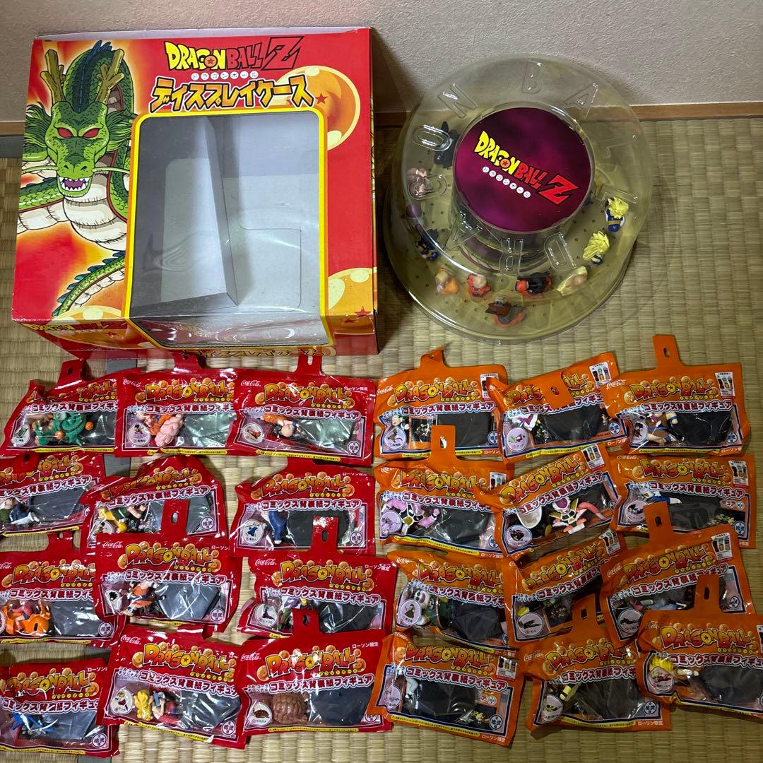 ドラゴンボール ディスプレイケース 背表紙＆モニメントフィギュア