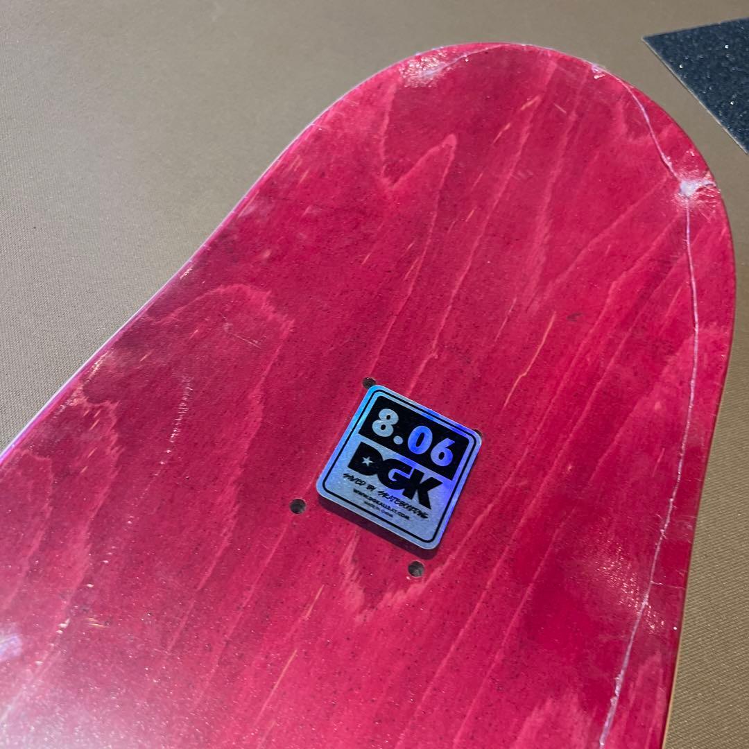 デッキテープ付き！　DGK 8.06インチ　スケボー
