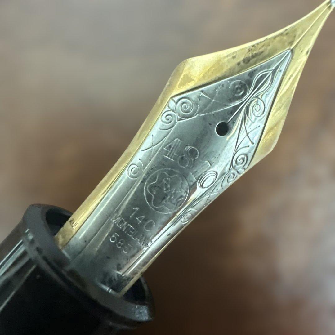 ☆良品☆モンブラン146 万年筆 14Cニブ インクなし