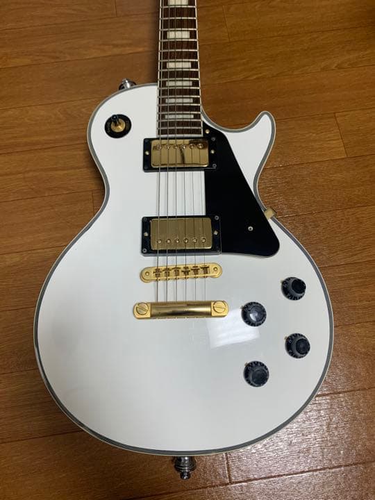 BURNY 白金 レスポール エレキギター