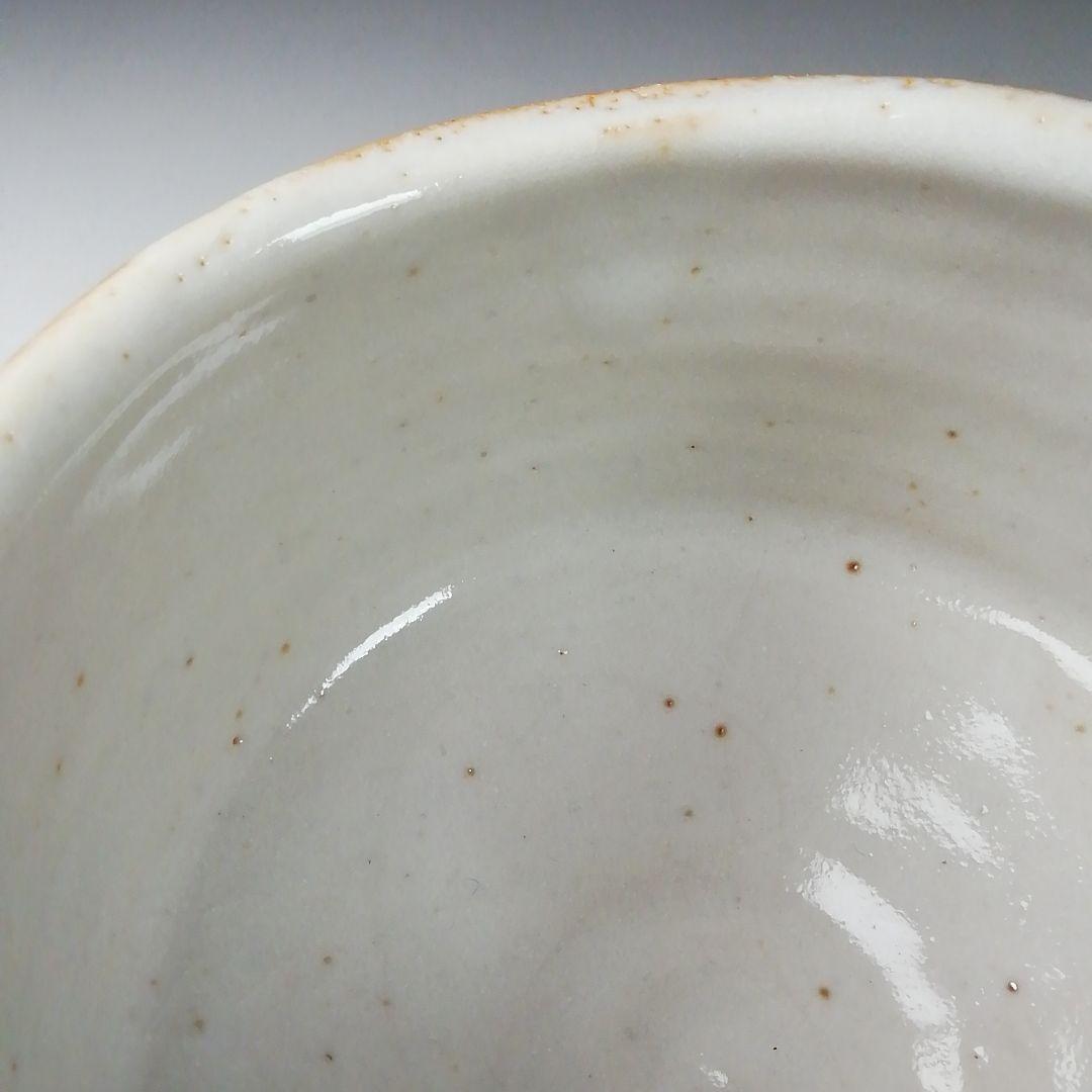 T104 茶碗 『志野茶碗』『菊泉窯 田中源也』 共箱 抹茶碗 茶道具