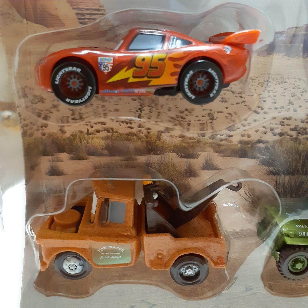 カリフォルニアディズニー限定　カーズ　ミニカー　フィギュア　6台セット